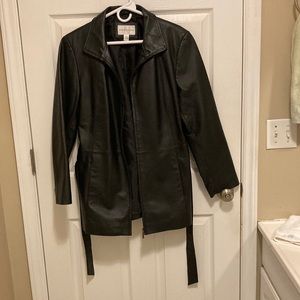 Worthington Leather Coat